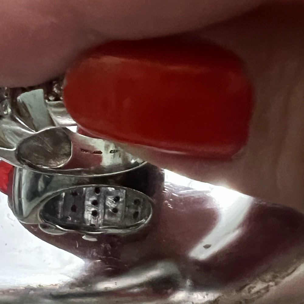 Just In- Statement Sterling Silver Ring - image 6